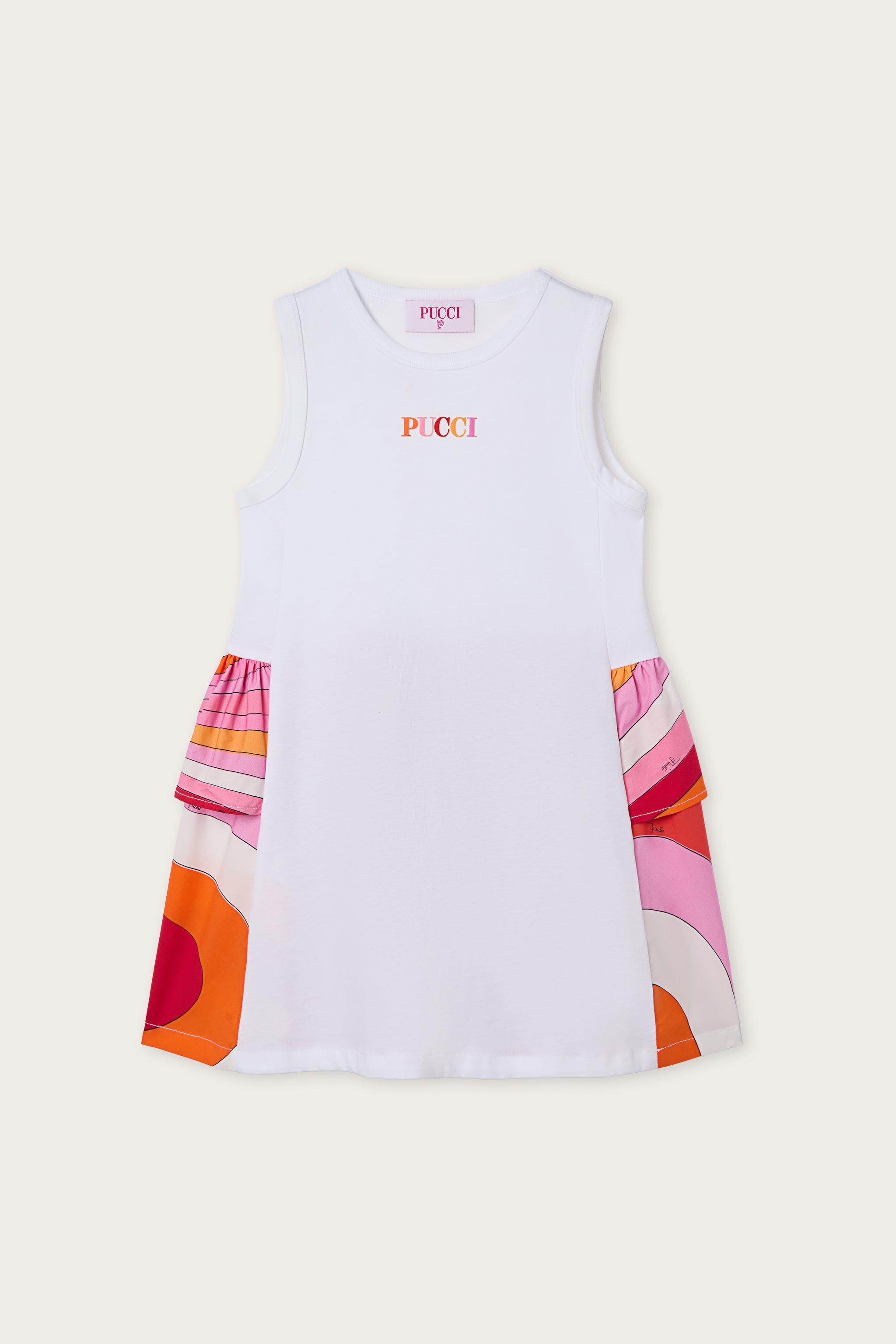 Pucci Dress with Iride Print Detail