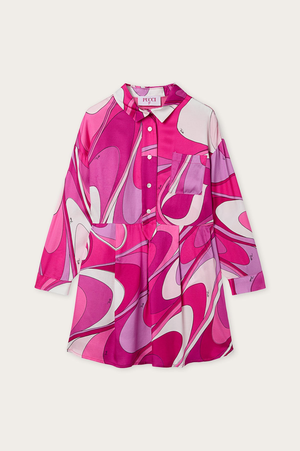 Pucci Onde Print Chemisier Dress