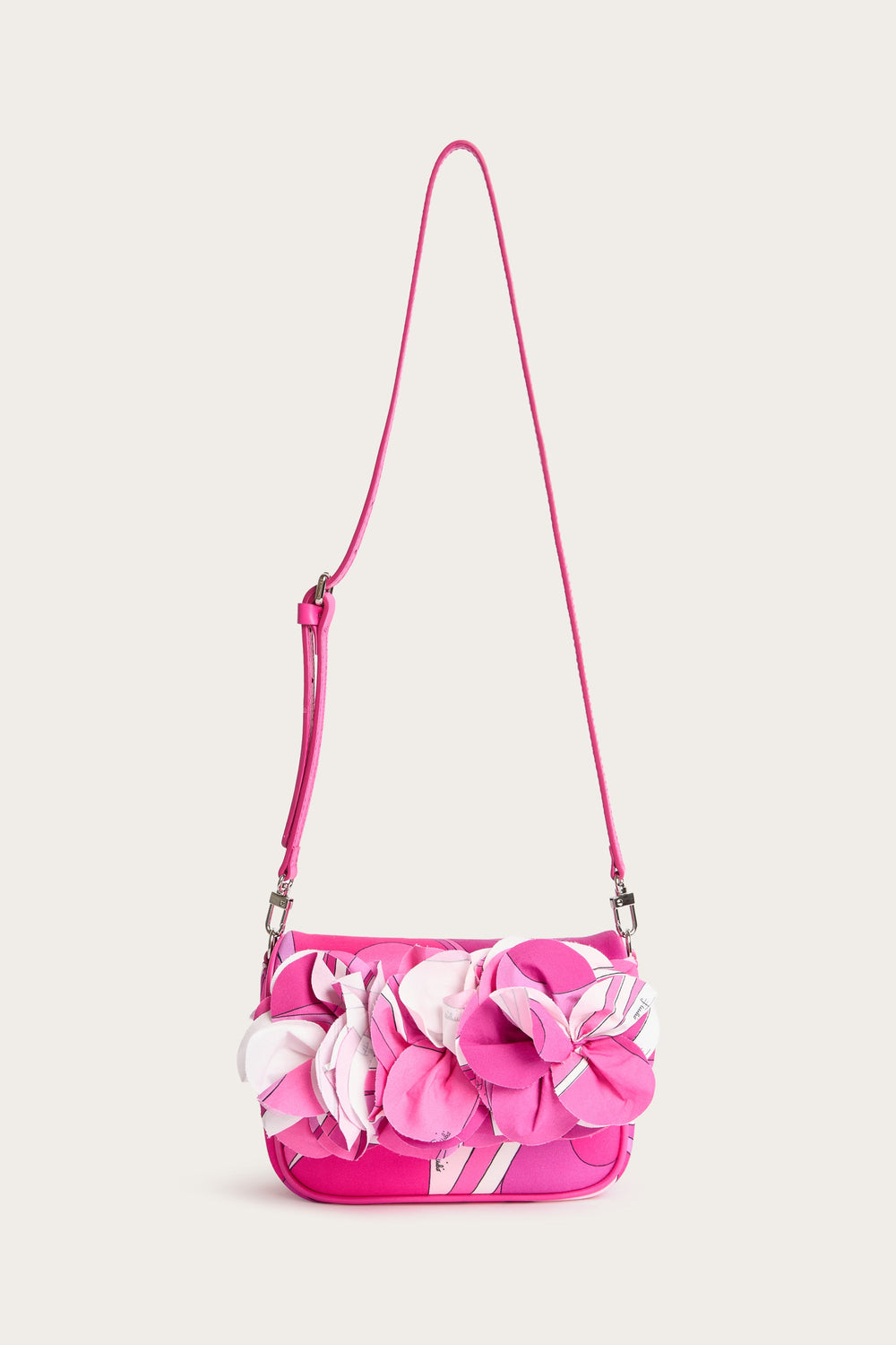 Pucci Decorated Onde Print Crossbody Bag
