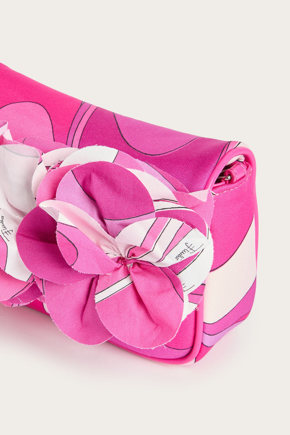 Pucci Decorated Onde Print Crossbody Bag