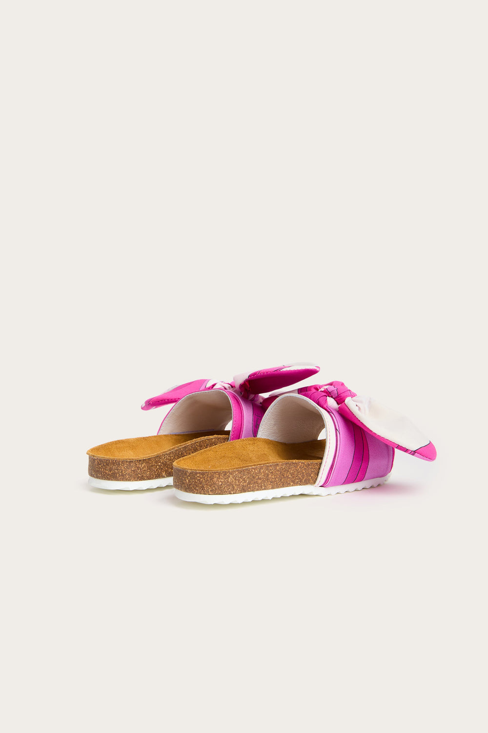 Pucci Onde Print Bow Sandals