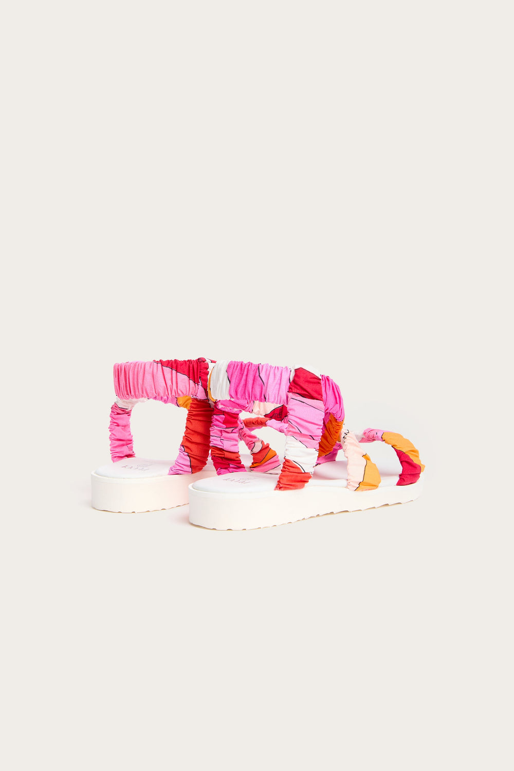 Pucci Iride Print Cross-Strap Sandals