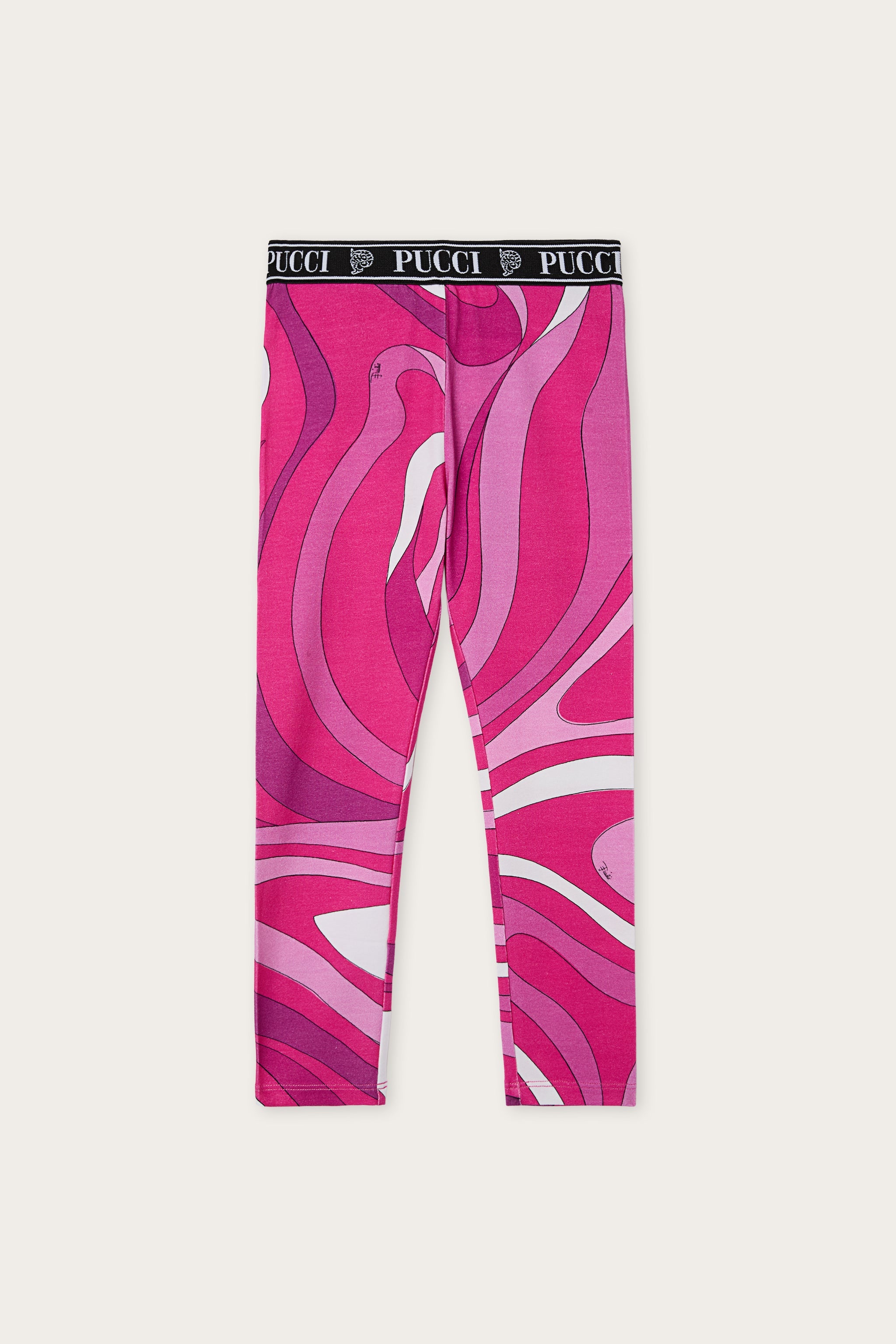 Pucci Marmo Print Leggings with Waistband