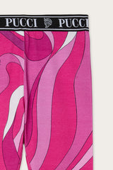 Pucci Marmo Print Leggings with Waistband