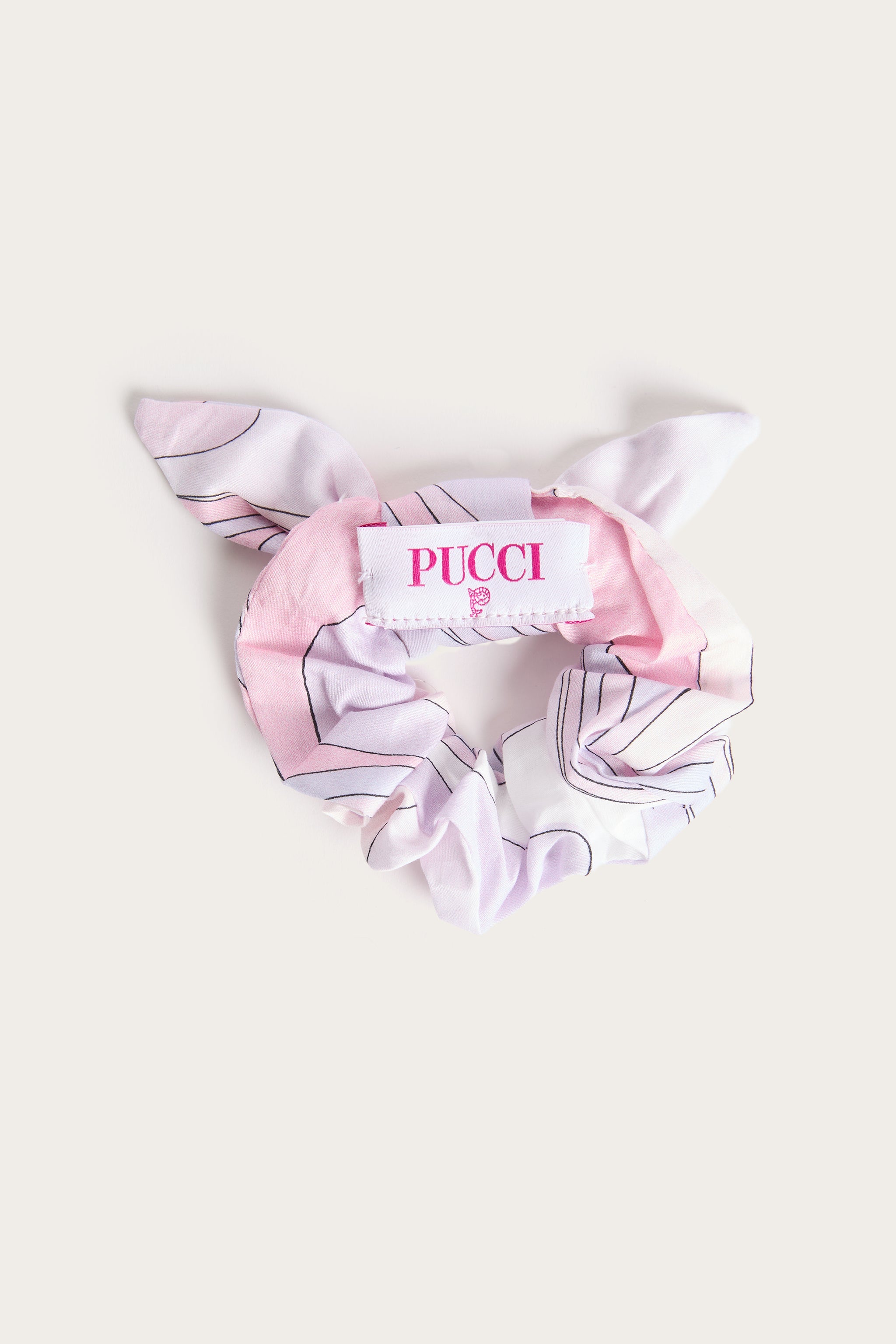 Pucci Onde Print Scrunchies