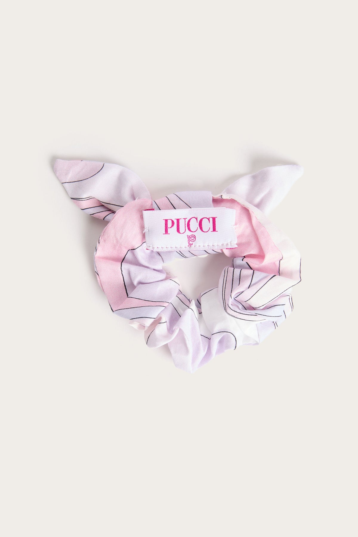 Pucci Onde Print Scrunchies