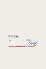 Pucci Leather Ballerina Sandals
