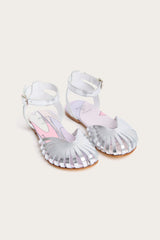 Pucci Leather Ballerina Sandals