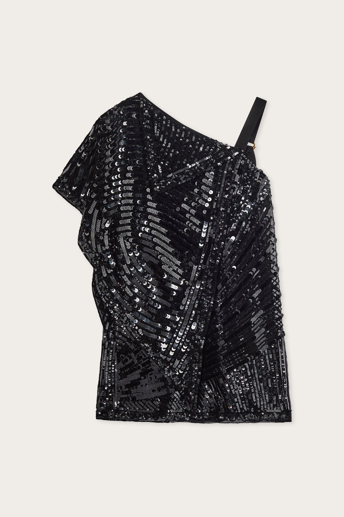 Pucci Asymmetrical Embroidered Foulard Dress