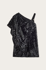 Pucci Asymmetrical Embroidered Foulard Dress