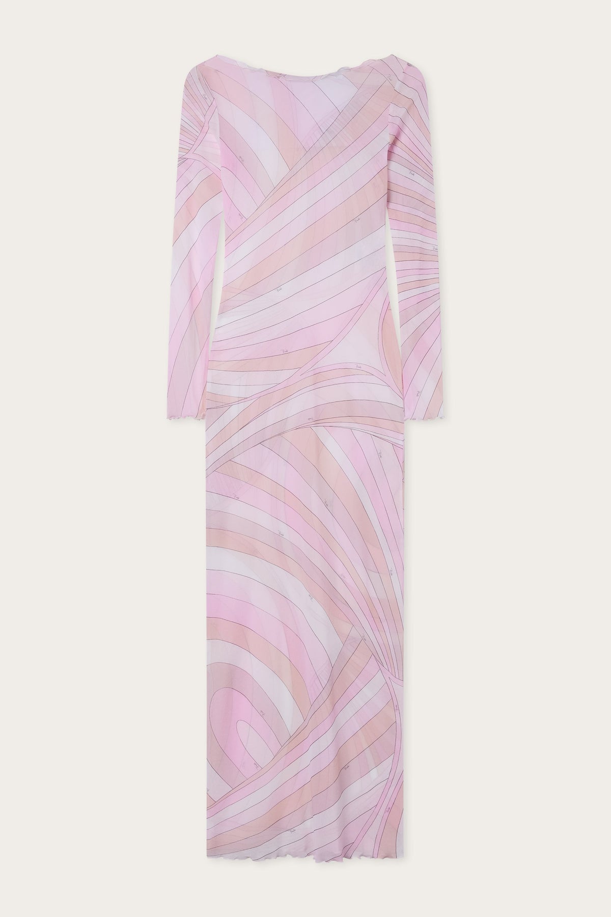 Pucci Iride Print Tulle Dress