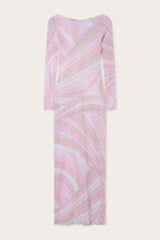 Pucci Iride Print Tulle Dress