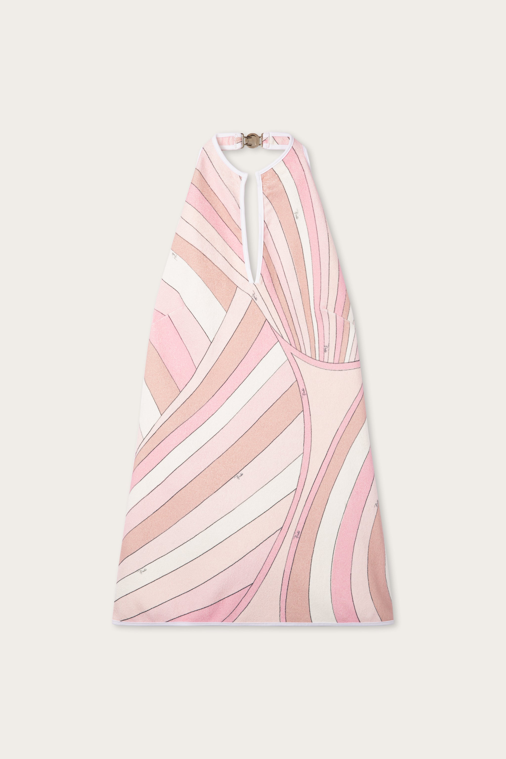 Pucci Iride Print Cotton Terry Dress