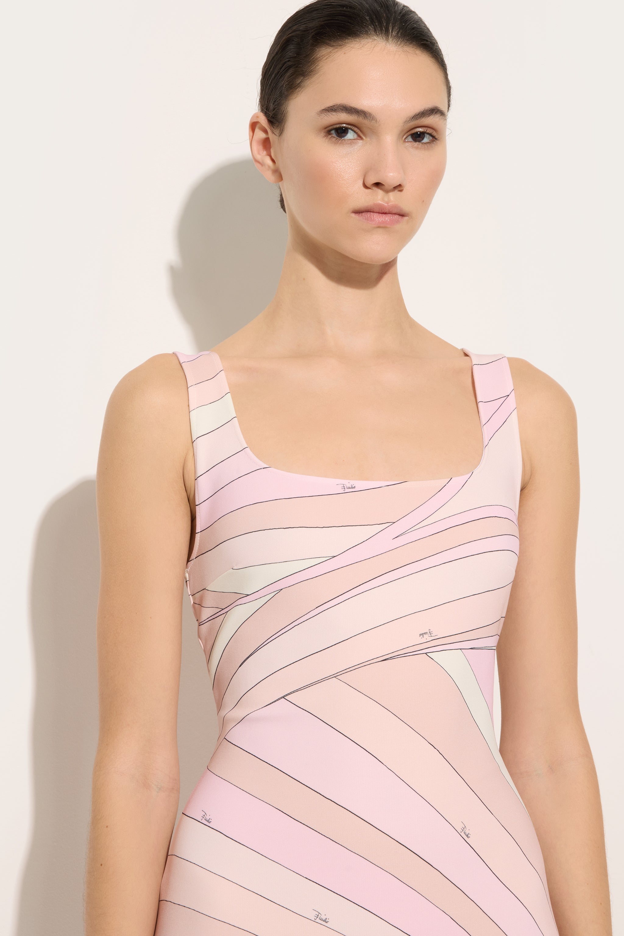 Pucci Iride Print Jersey Dress