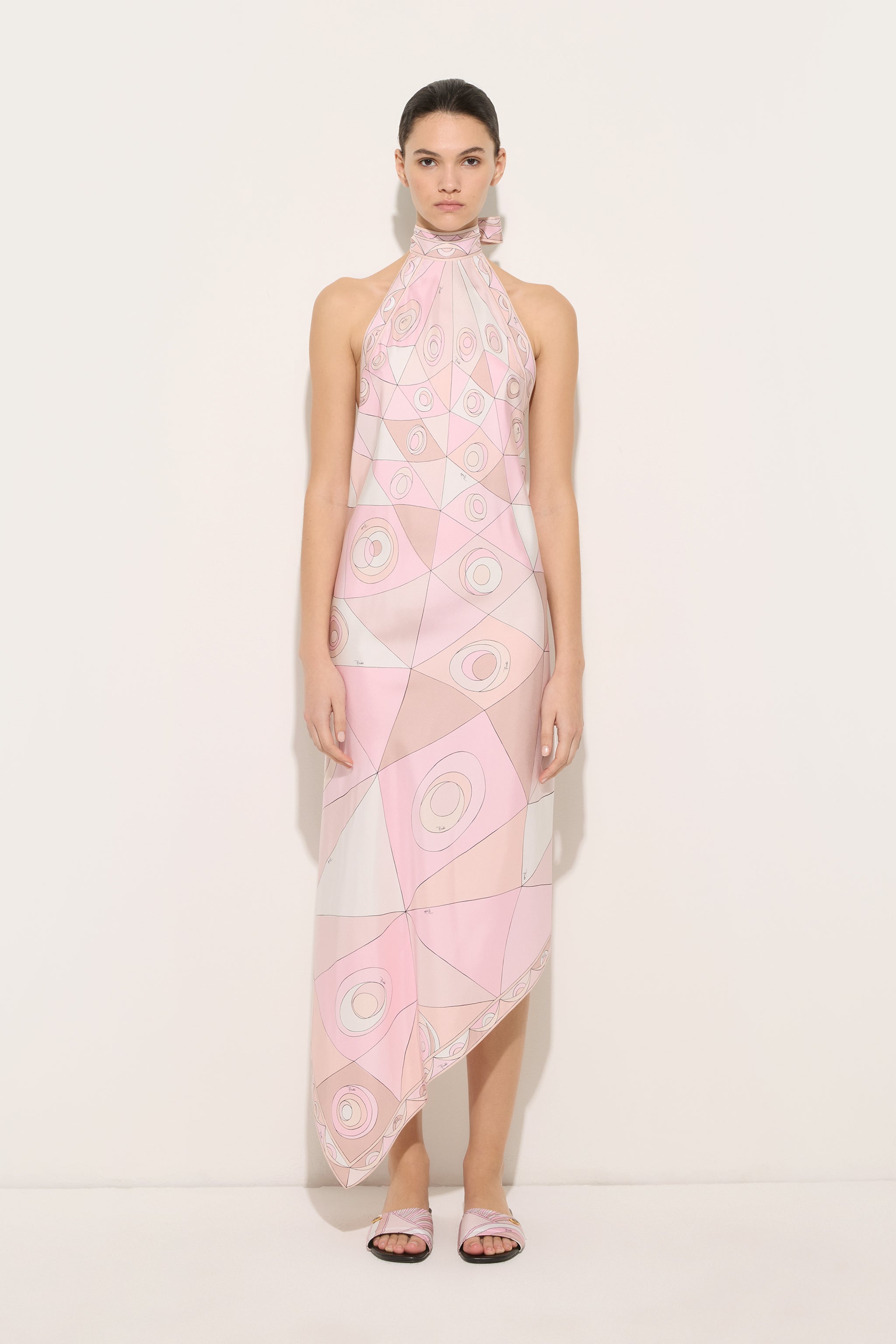 Pucci Occhi Print Silk Dress