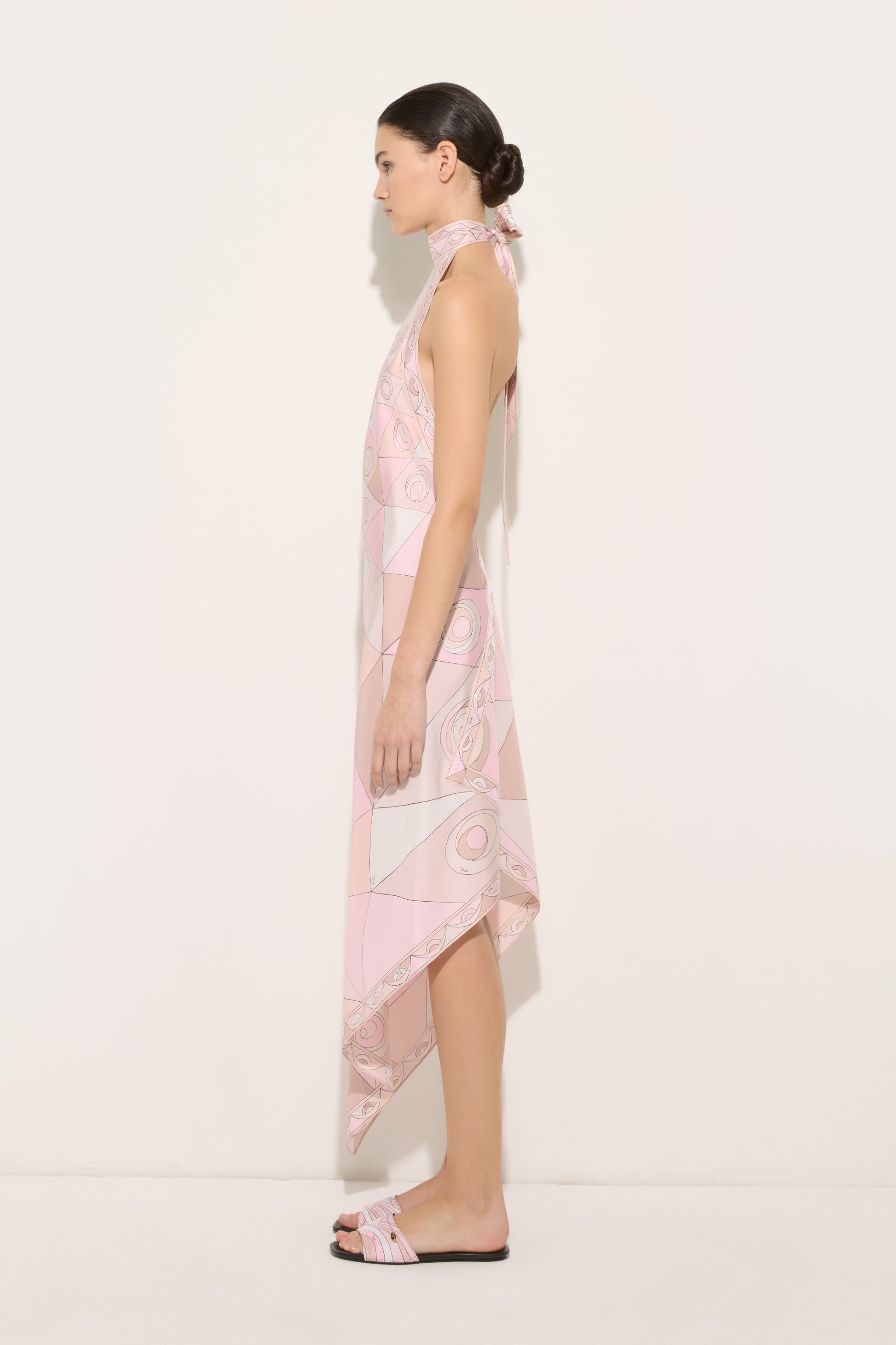Pucci Occhi Print Silk Dress