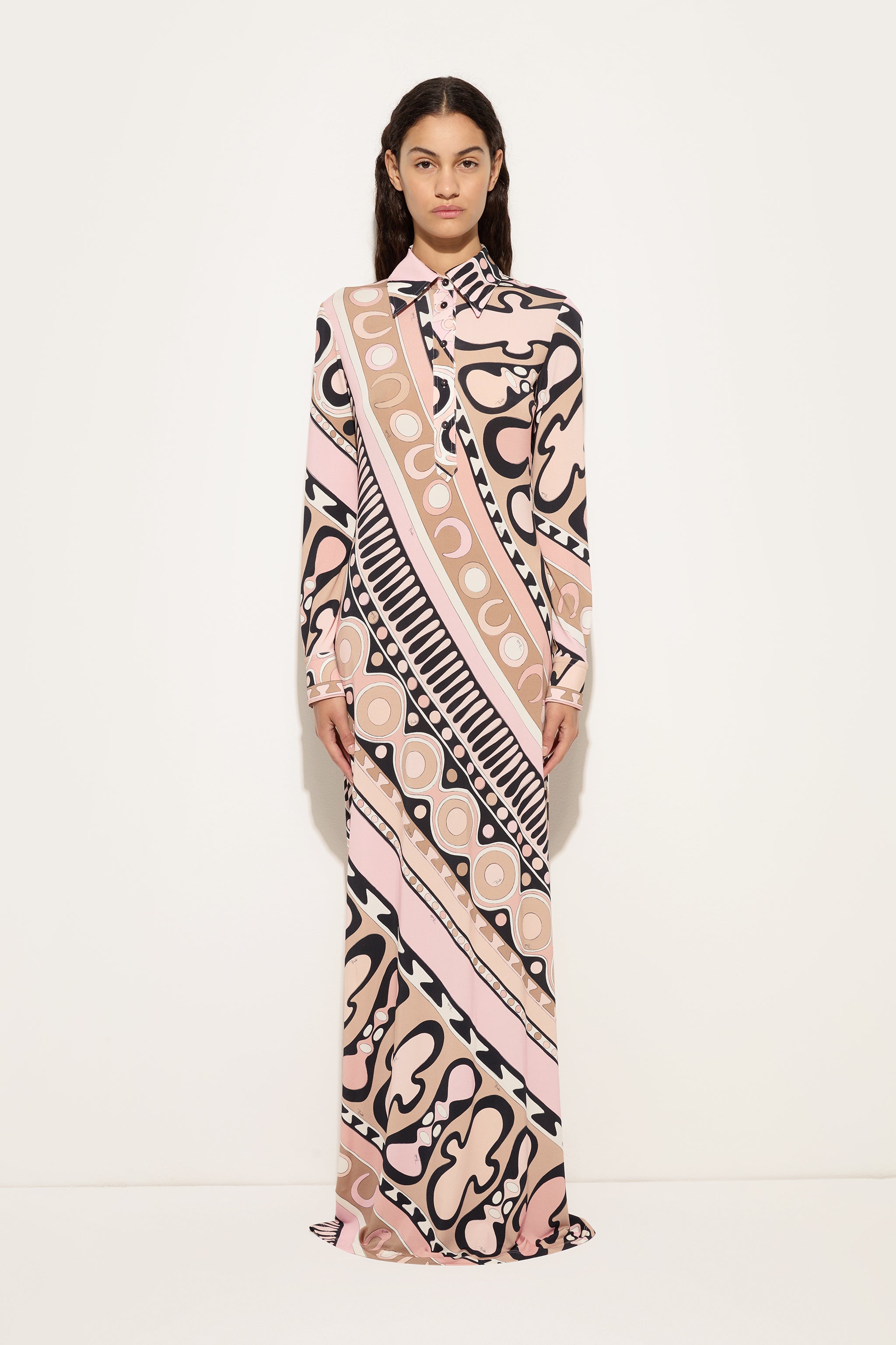 Pucci Soleil Print Chemisier Dress