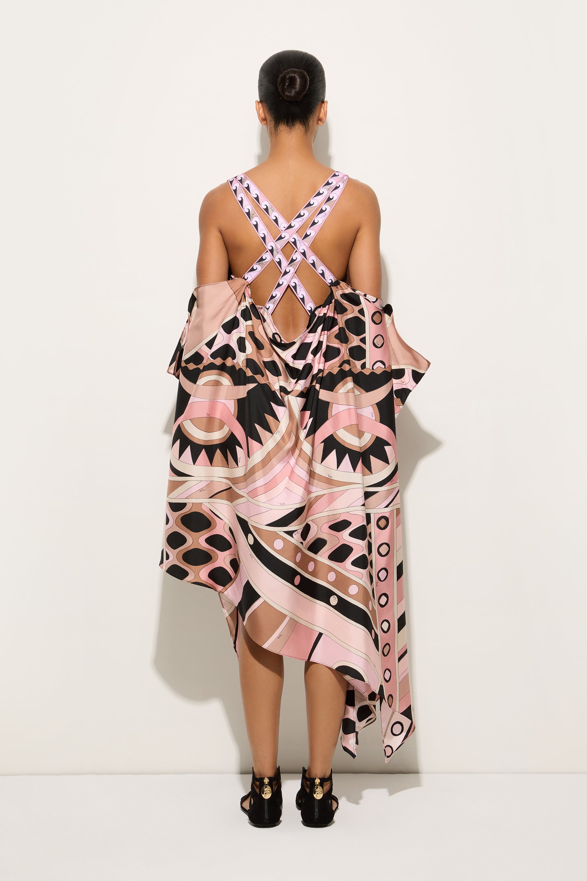 Pucci Vivara Print Silk Dress