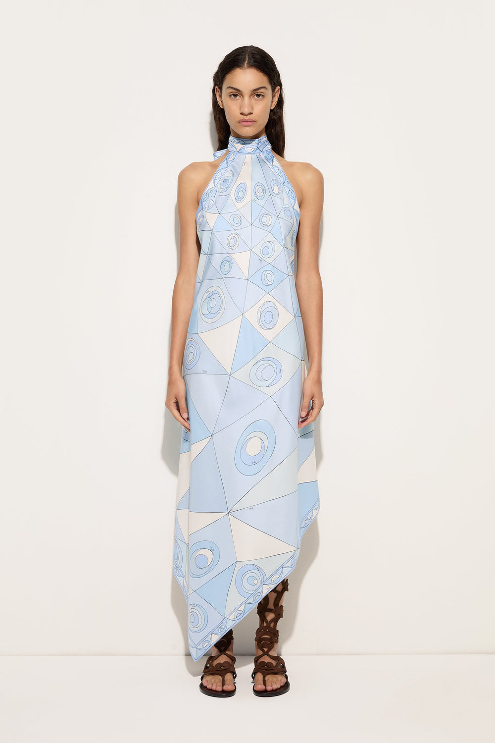 Pucci Occhi Print Silk Dress