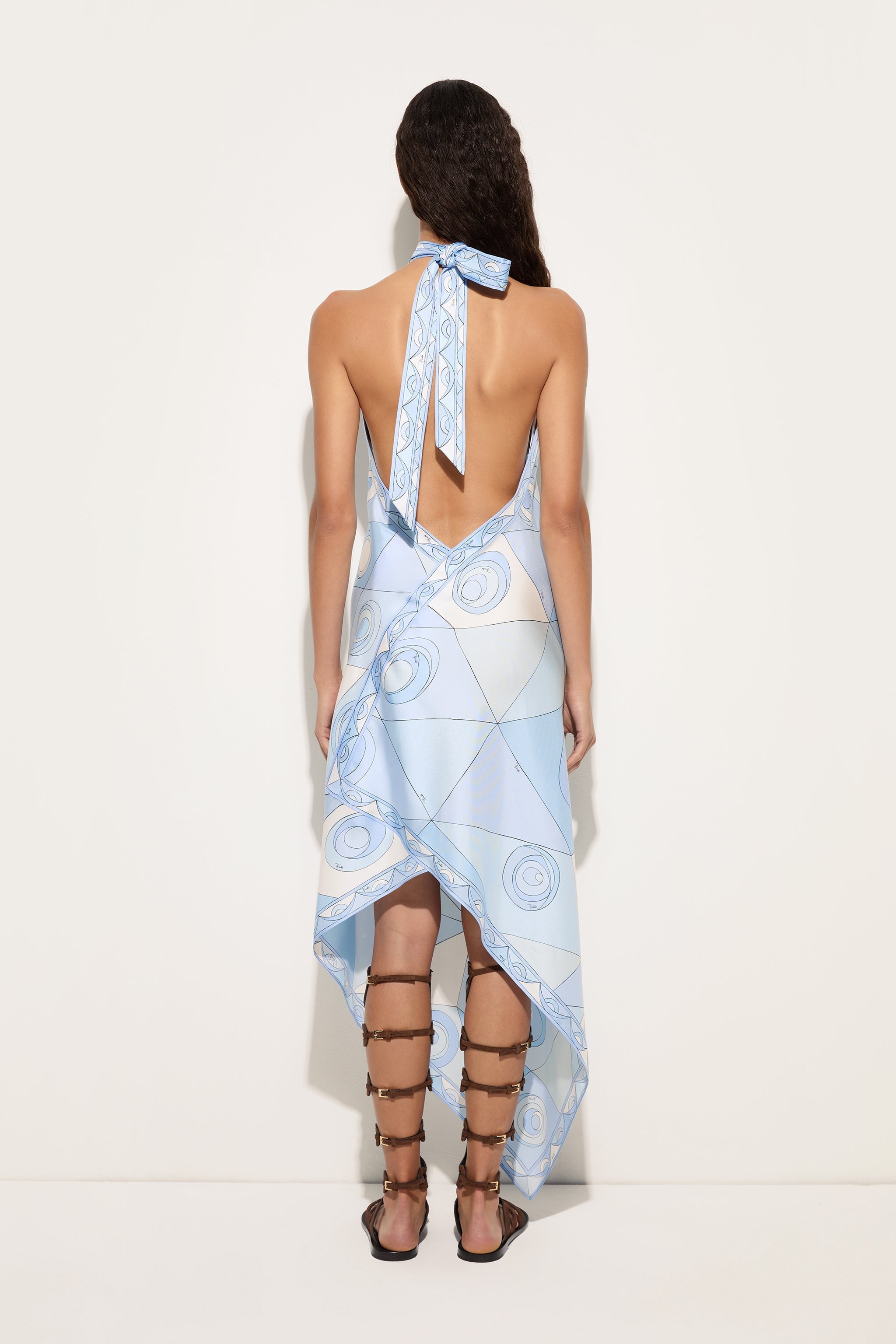 Pucci Occhi Print Silk Dress