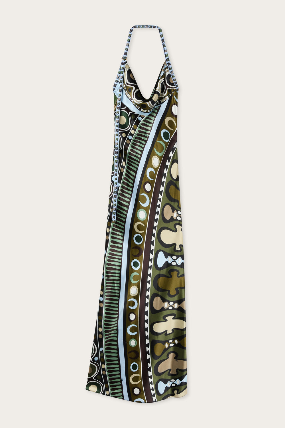 Pucci Soleil Print Satin Dress