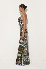 Pucci Soleil Print Satin Dress