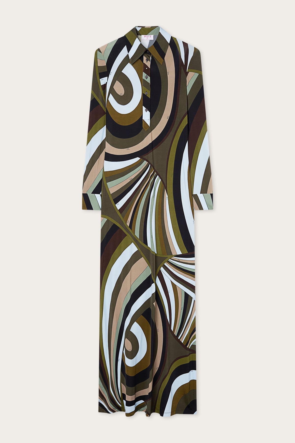 Pucci Iride Print Chemisier Dress