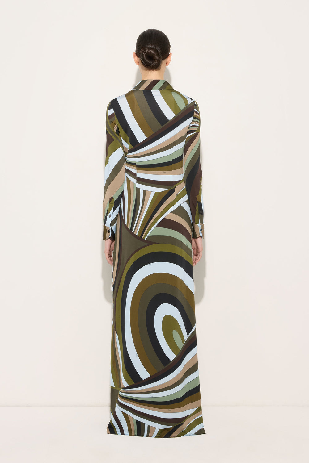 Pucci Iride Print Chemisier Dress