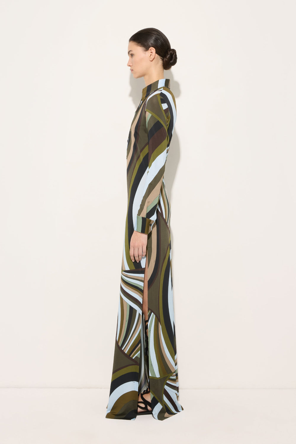 Pucci Iride Print Chemisier Dress