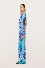 Pucci Vivara Print Tulle Dress