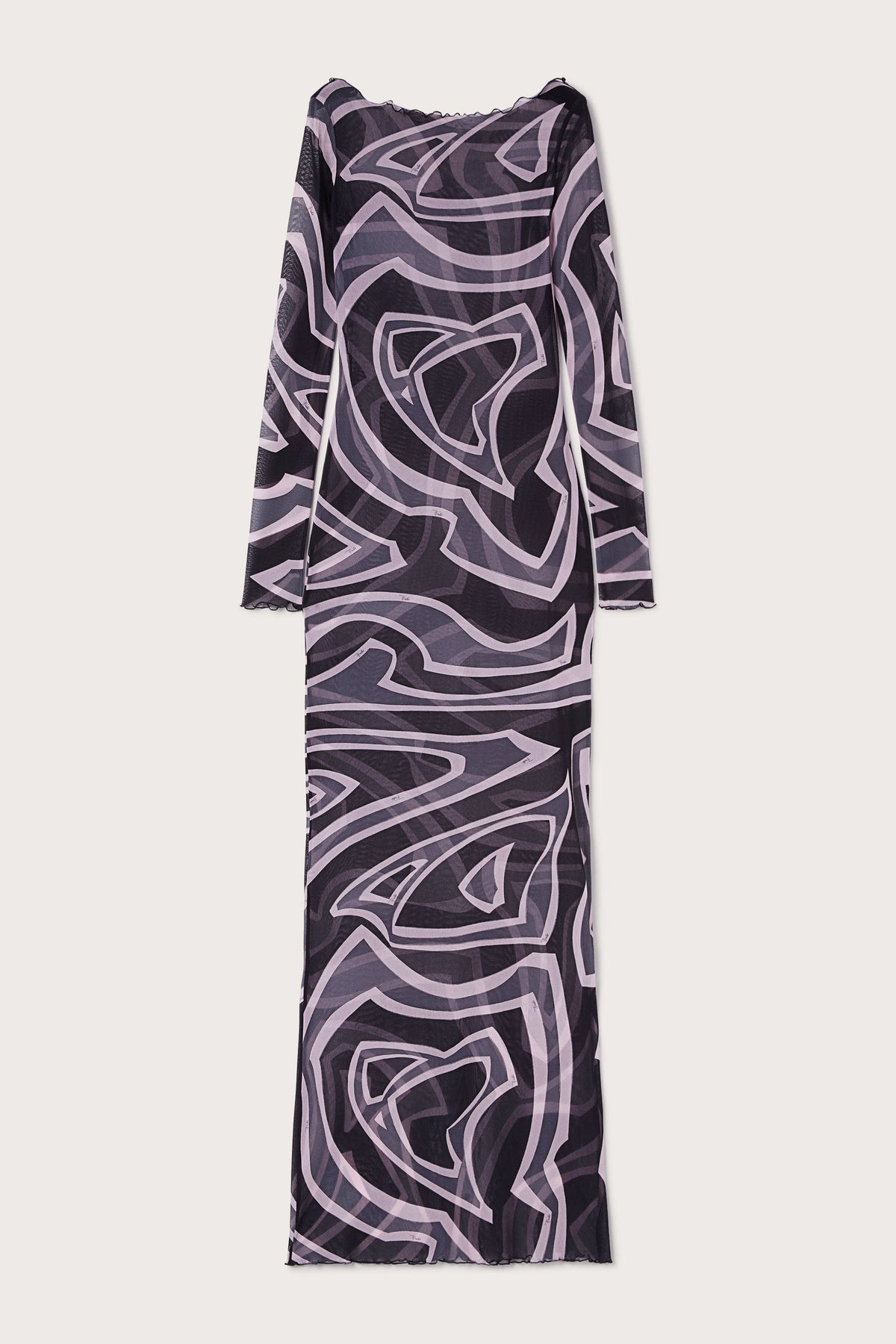 Pucci Labirinto Print Tulle Dress