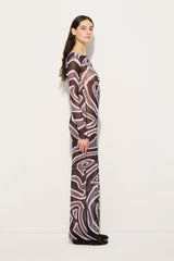 Pucci Labirinto Print Tulle Dress
