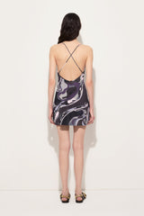 Pucci Orchidee Print Short Jersey Dress