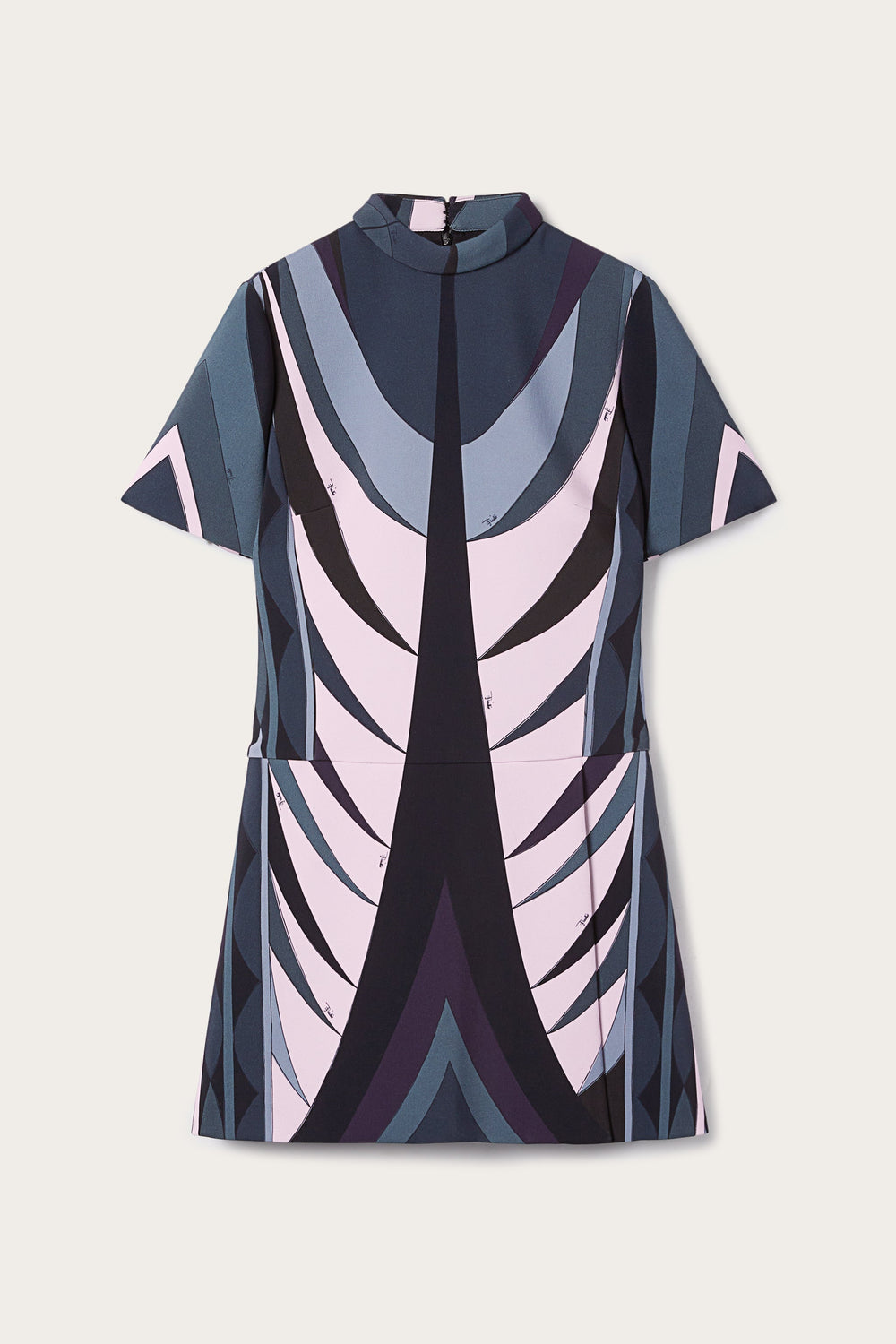 Pucci Volute Print Flared Dress