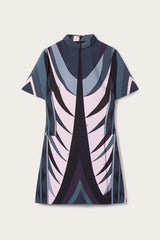 Pucci Volute Print Flared Dress