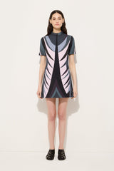 Pucci Volute Print Flared Dress