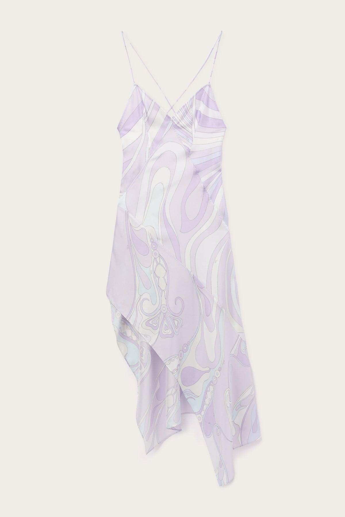 Pucci Iride Print Silk Twill Dress