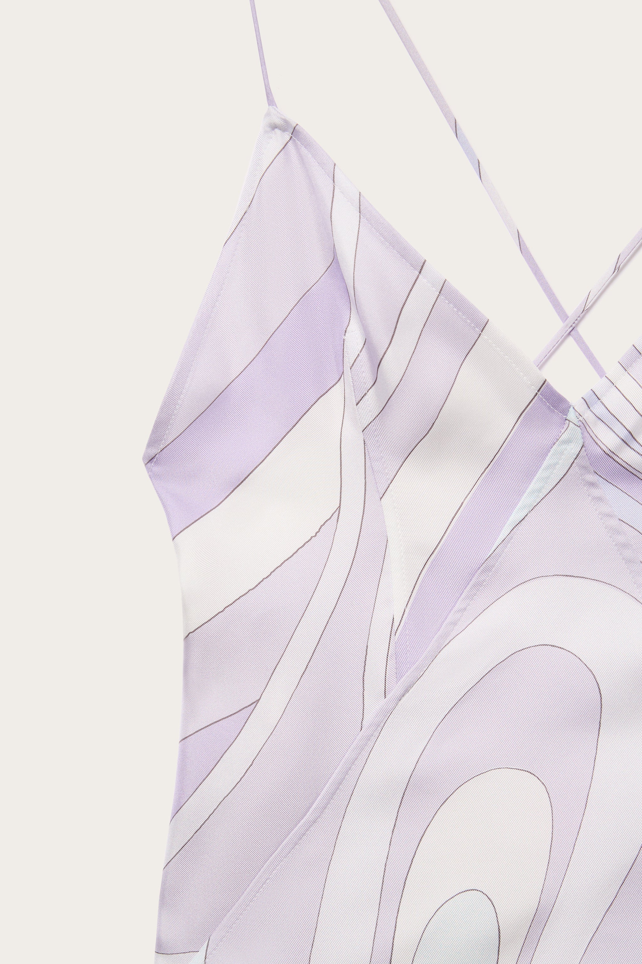 Pucci Iride Print Silk Twill Dress