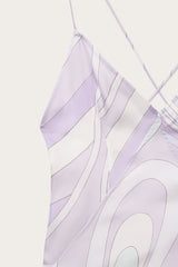 Pucci Iride Print Silk Twill Dress