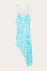 Pucci Labirinto Print Silk Twill Dress