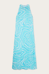 Pucci Labirinto Print Long Cotton Dress