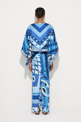 Pucci Vivara Print Dress with Silk Shawl
