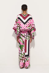 Pucci Vivara Print Dress with Cape