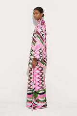 Pucci Vivara Print Silk Dress
