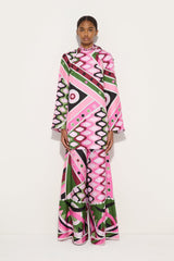 Pucci Vivara Print Silk Dress