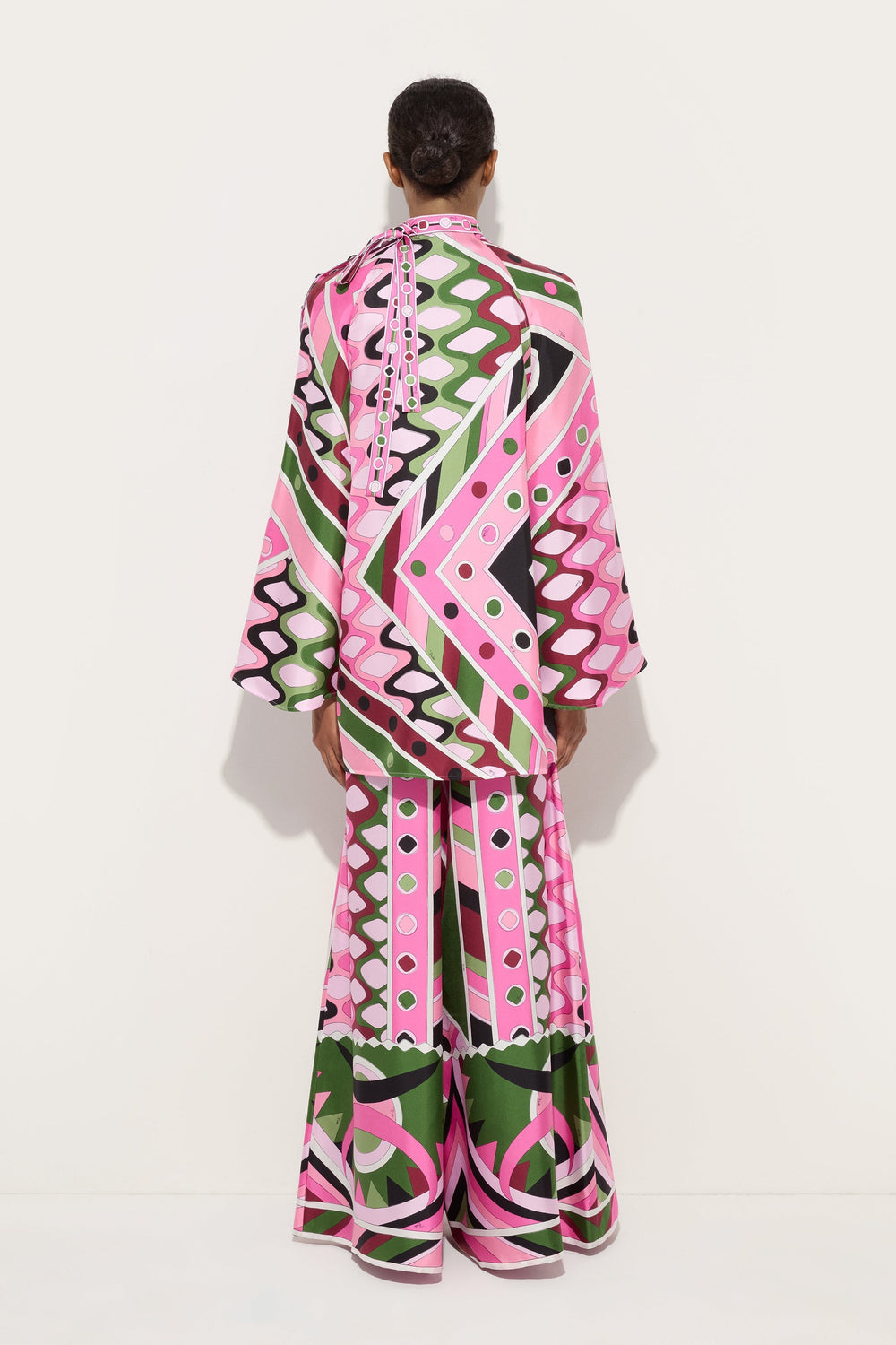 Pucci Vivara Print Silk Dress