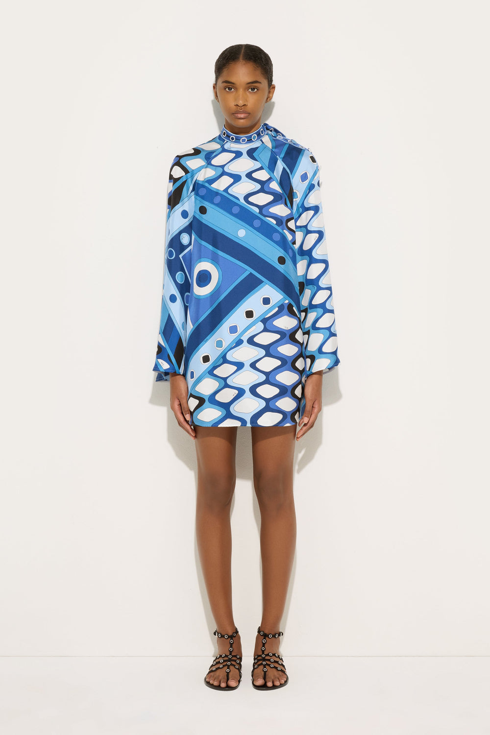 Pucci Vivara Print Silk Dress