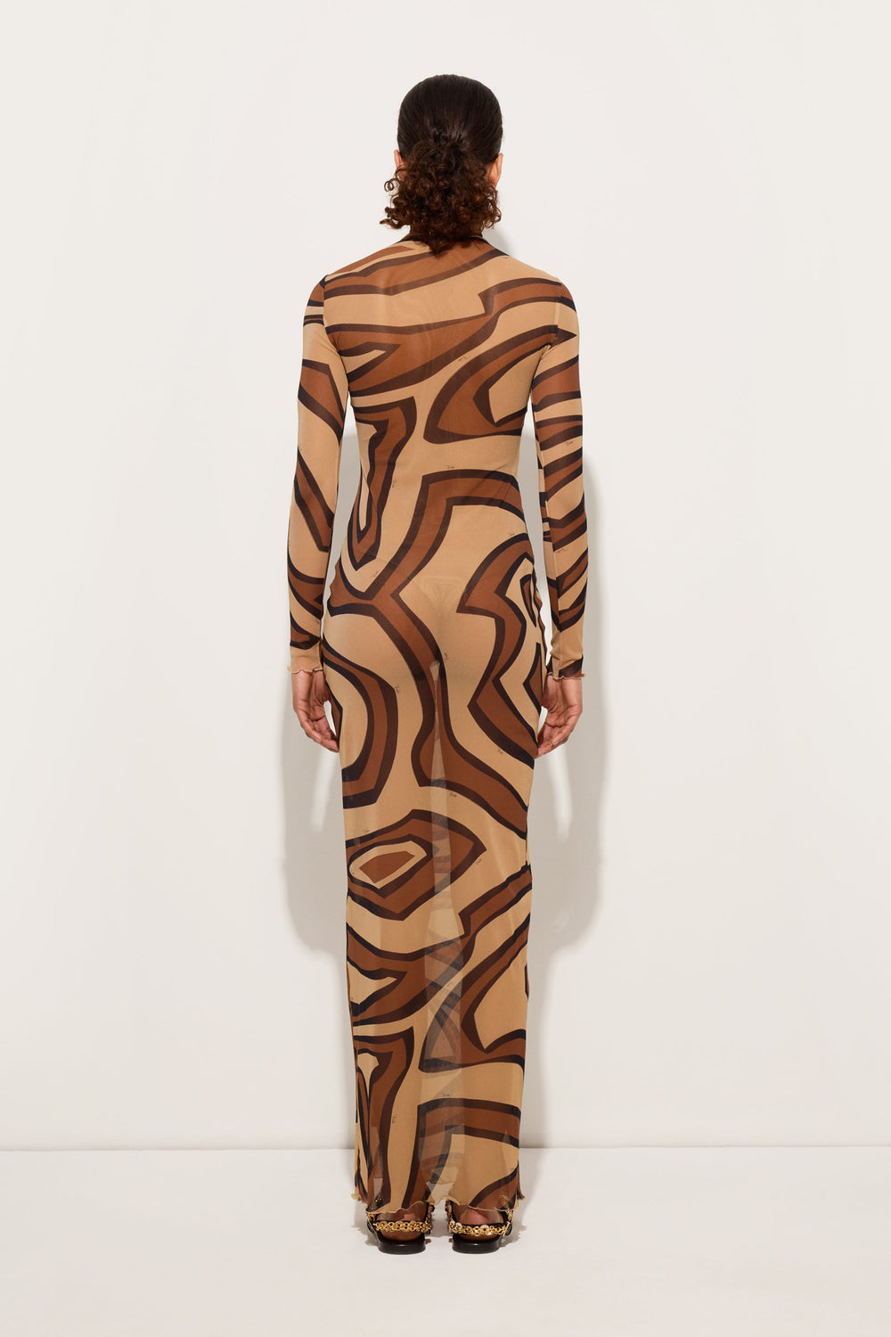Pucci Labirinto Print Tulle Dress