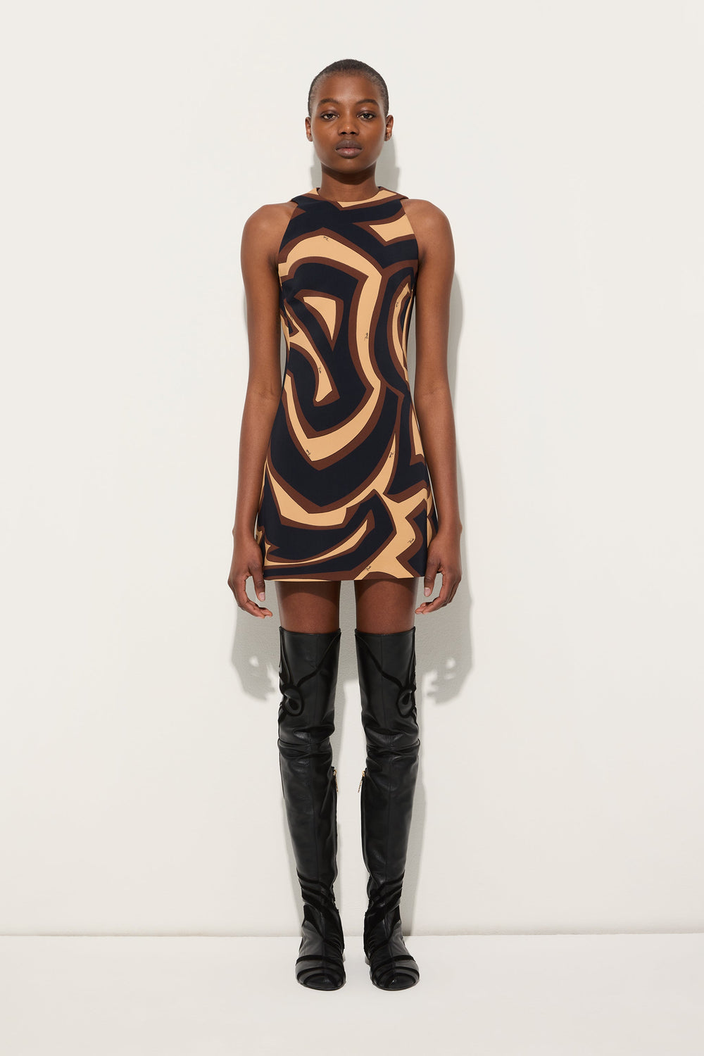 Pucci Labirinto Print A-line Dress
