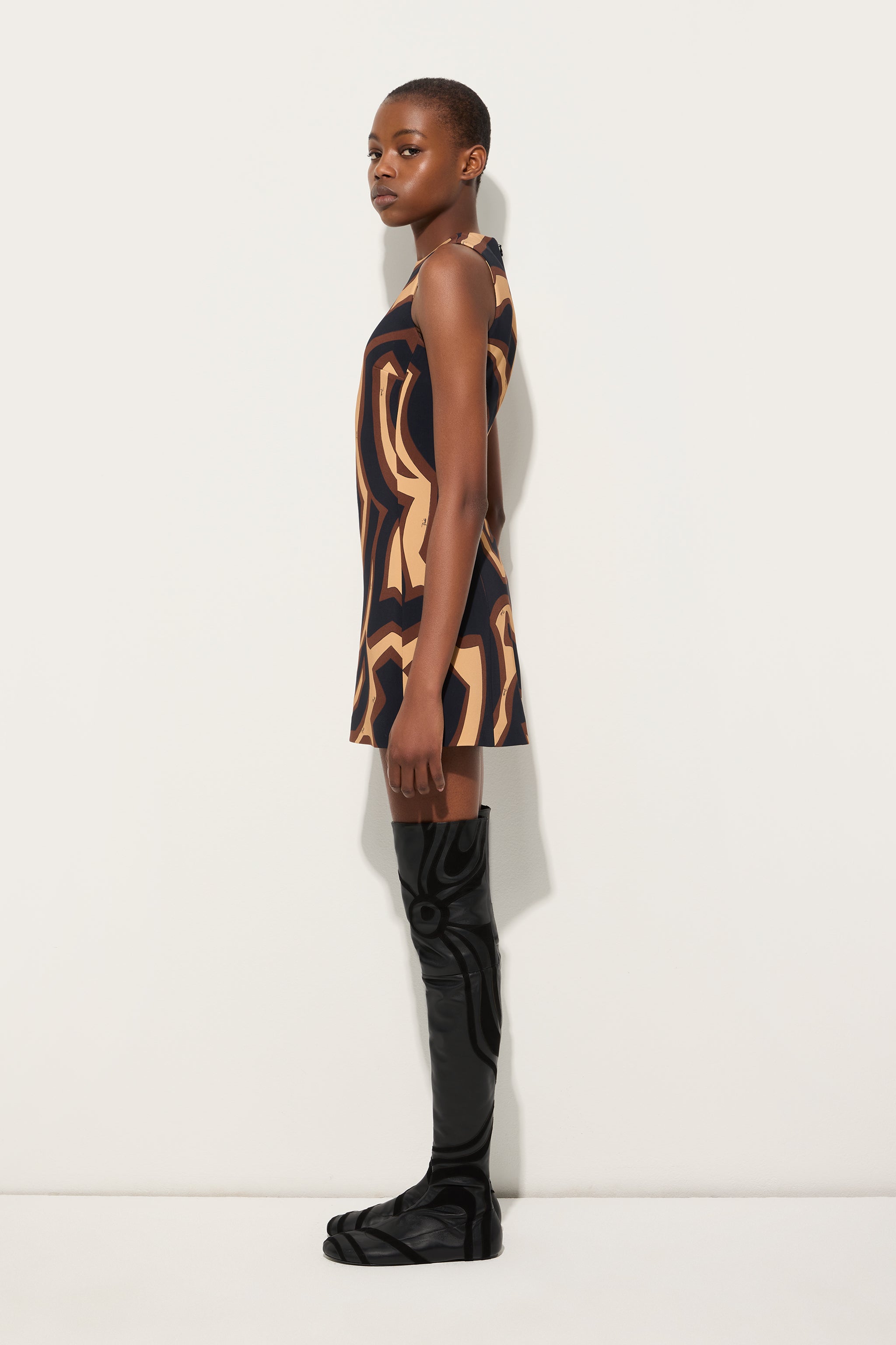 Pucci Labirinto Print A-line Dress